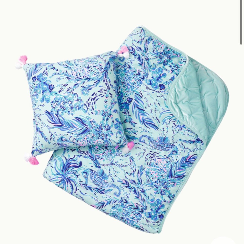 Lilly Pulitzer NWT New Kids On The Dock Bedding